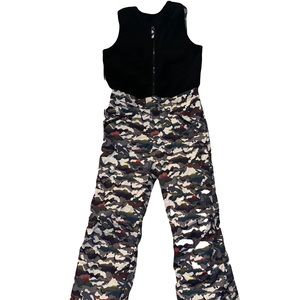 Arctix Kids Camo Infinity Bib Overalls Size Medium